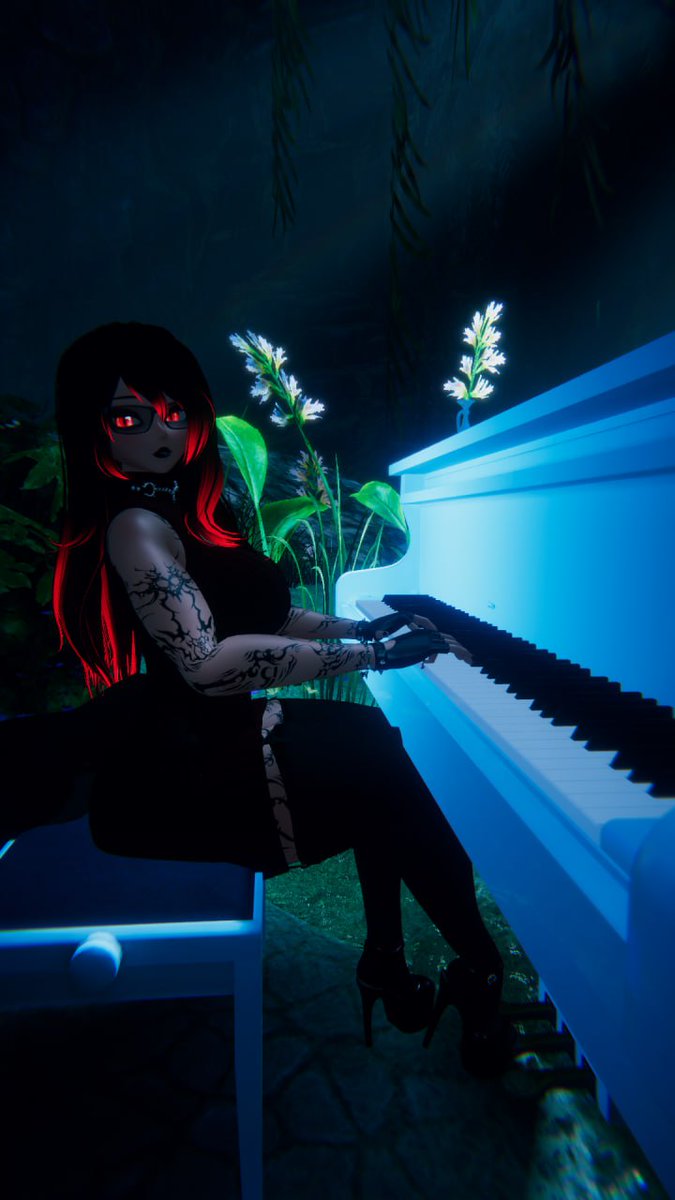 #sharkygirl #vtuber #streamer #pianoplayer