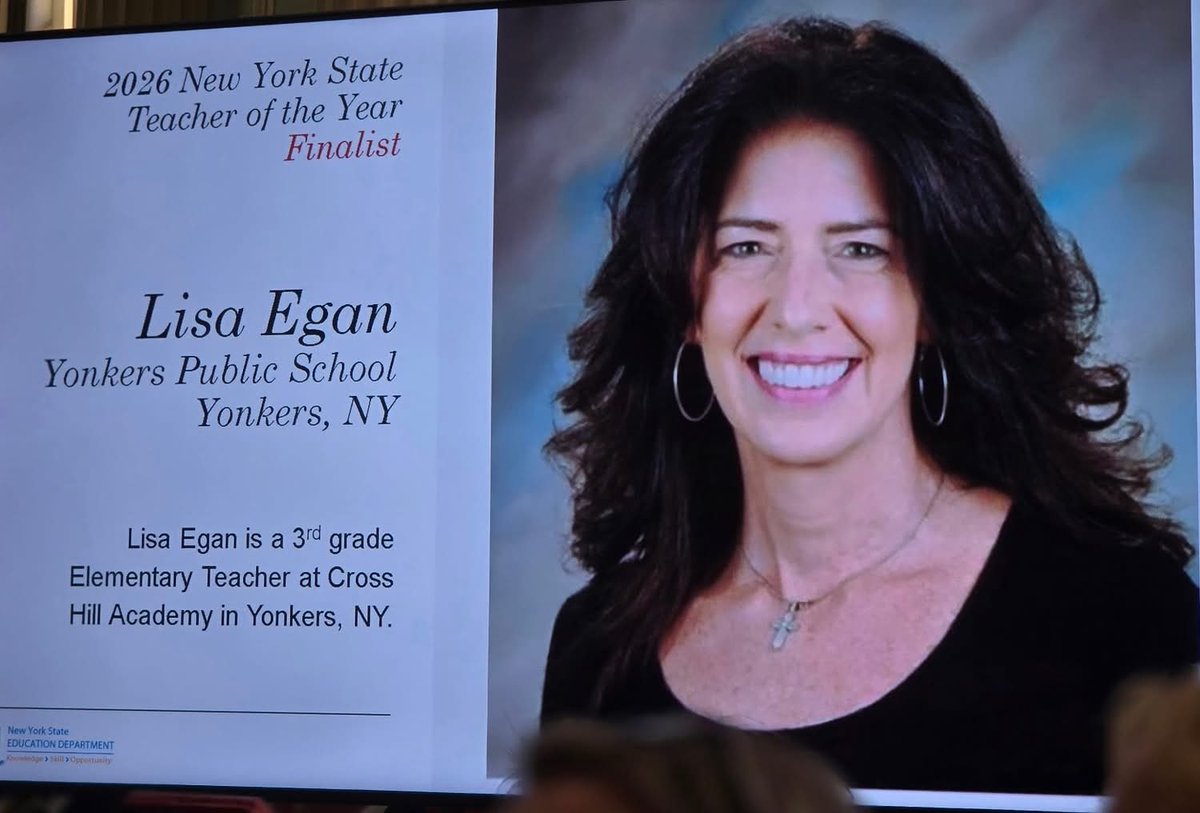 Yonkers Federation Of Teachers (@yft860) on Twitter photo Excited that our very own Lisa Egan has been named a finalist for NYS Teacher of the Year! <a href="/nysut/">NYSUT</a> <a href="/AFTunion/">AFT</a> <a href="/RosadoCiriello/">Samantha Rosado-Ciriello</a> Excited that our very own Lisa Egan has been named a finalist for NYS Teacher of the Year! <a href="/nysut/">NYSUT</a> <a href="/AFTunion/">AFT</a> <a href="/RosadoCiriello/">Samantha Rosado-Ciriello</a>