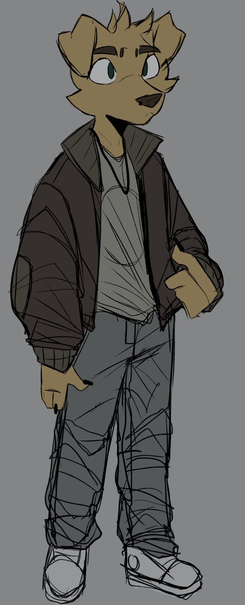 Casual pup