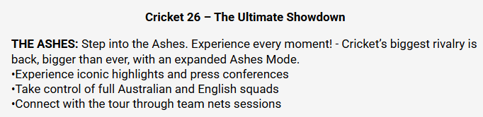 #Cricket26 : Patch UPDATES 🏏🎮 tweet media