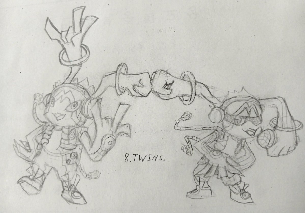 123Darken's tweet image. #Digimonth 
Day 8
Twins
Appmon
#Digimonthdnc #pwg #digimon #appmon