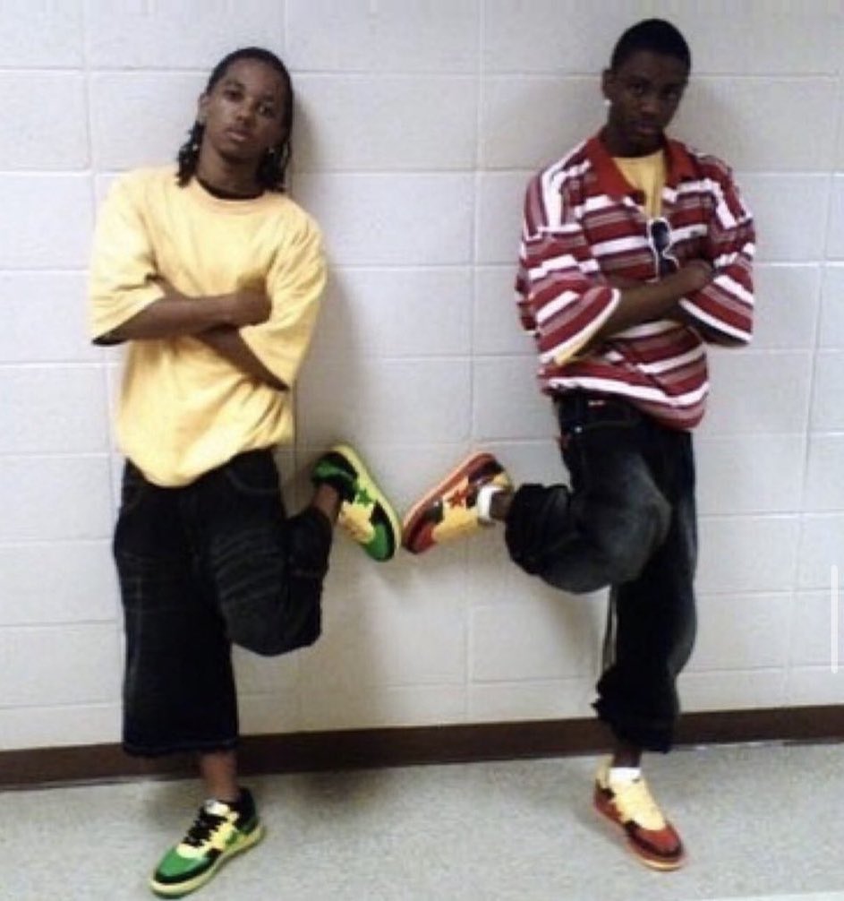 grailedpolice's tweet photo. Soulja Boy and Arab (2007) ￼ https://t.co/QvPgLWfTzs