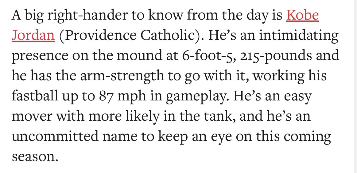 Thanks for the mention <a href="/PrepBaseballIL/">Prep Baseball Illinois</a> 

<a href="/RhinoBaseball/">Rhino Baseball</a> <a href="/J_GOD23/">Jake Godfrey</a> <a href="/CelticBASE/">Providence Catholic Baseball</a>