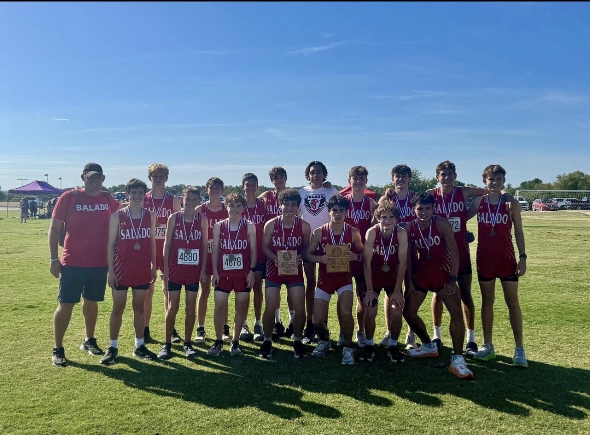 Great day to be a Salado Eagle! District Champions! 
🦅🏆Congrats to McCall Boyd &amp; Seth Anderson Ind. District Champions.