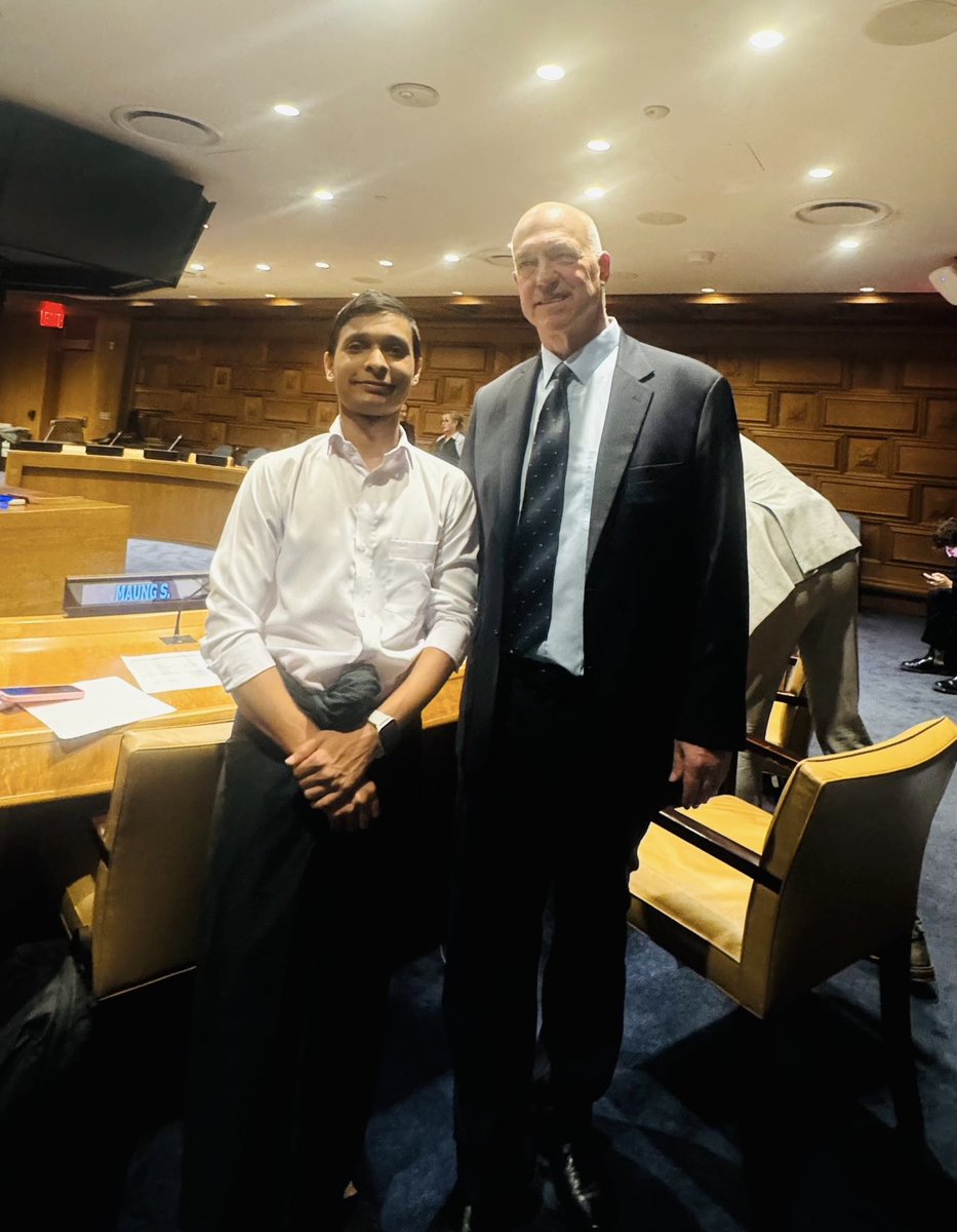 I’ve been actively supporting the vital work of the Independent Investigative Mechanism for Myanmar (IIMM) since 2020, helping preserve evidence of atrocities against the Rohingya. It was a great honor to meet and share a panel with the Head of IIMM, Mr. Nicholas Koumjian.