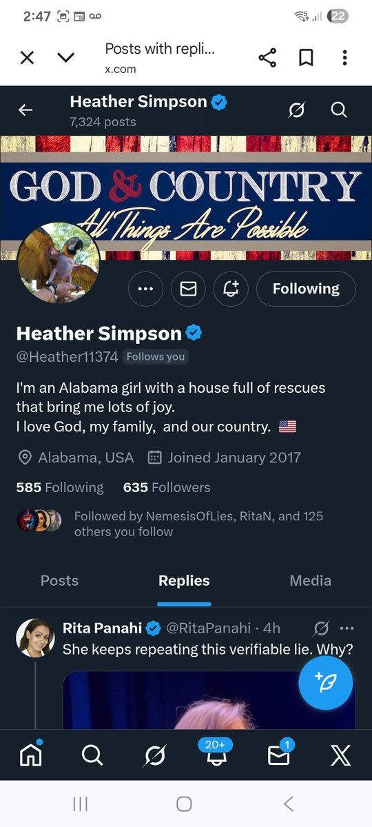 Hawkesbay69's tweet image. Here&apos;s a great verified account looking for new friends to follow 
@Heather11374 
F&amp;amp;R
🫡🫶👊💥💯🇺🇸