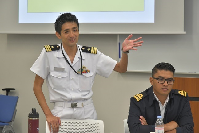 jmsdf_msc's tweet image. ９月３０日から開催中の第１３回ＷＰＳＮ　ＳＴＥＰは、各種研修及び研究会を通じ、プログラム参加者は相互理解と親睦を深めました。詳しくは、＃海上自衛隊幹部学校　ホームページまで。　＃防衛省　＃海上自衛隊