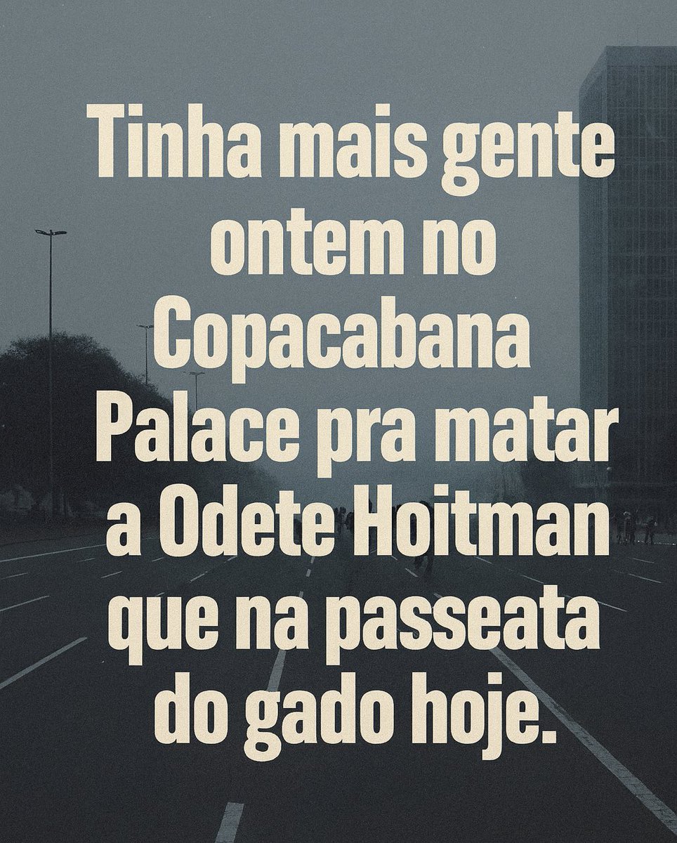 Virou piada 🤣