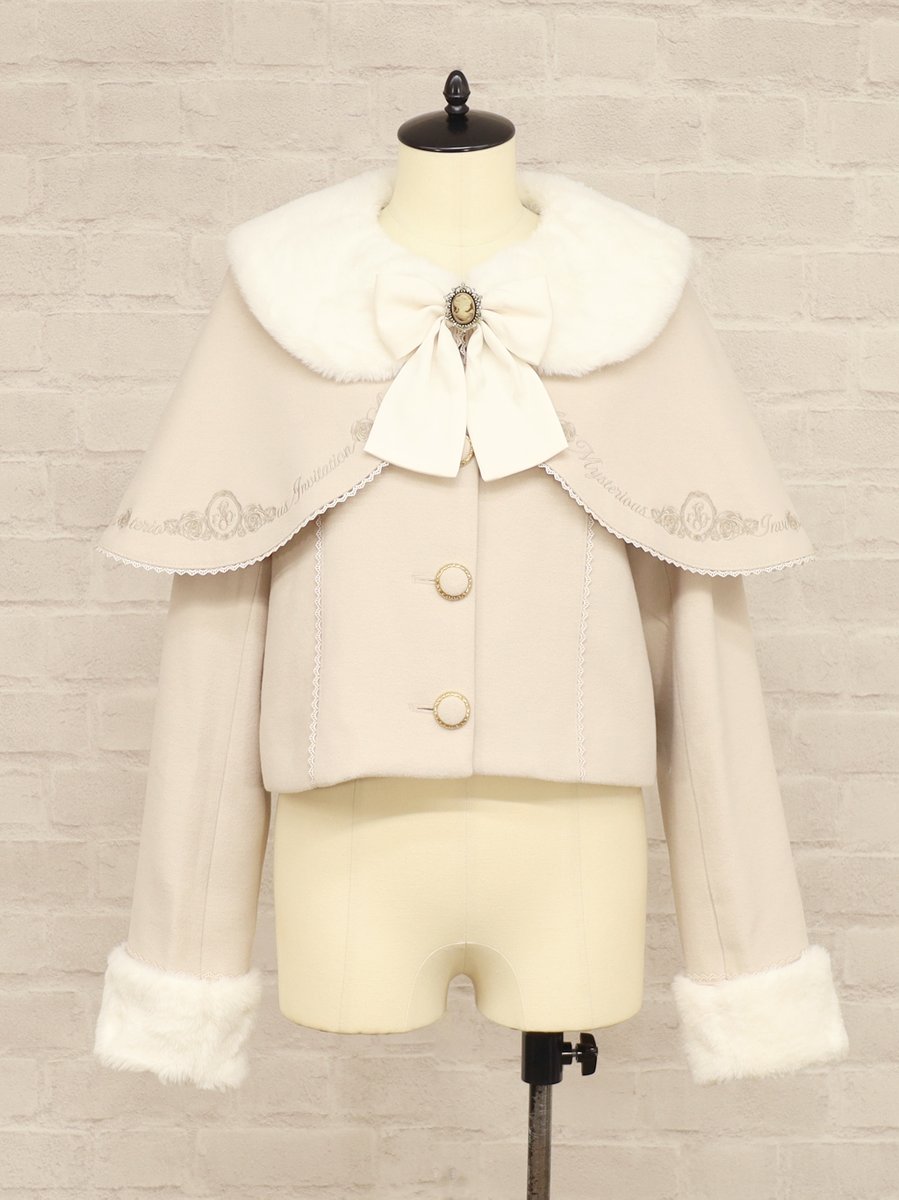 ♥Coming soon Item♥Part5 ＊Rosette Dollケープ付ショートコート