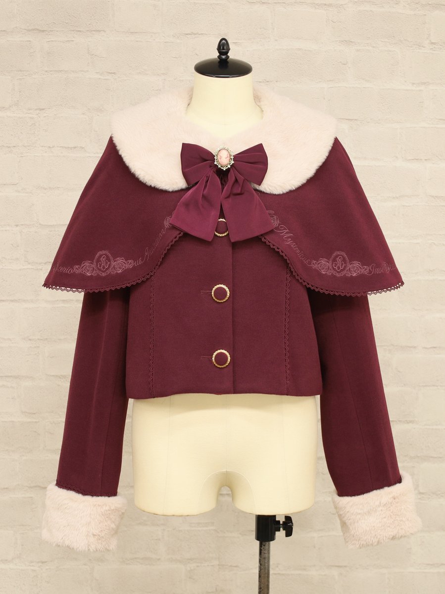 ♥Coming soon Item♥Part5 ＊Rosette Dollケープ付ショートコート