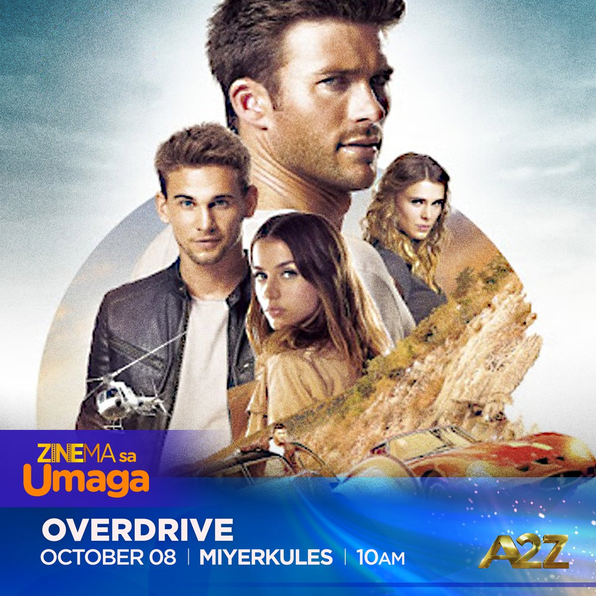 OfficialA2ZPH's tweet image. Kapag kalayaan ang kapalit, lahat ng panganib susuungin! 💪

🎬 OVERDRIVE mamayang 10AM sa #ZinemaSaUmaga ng #A2Z.