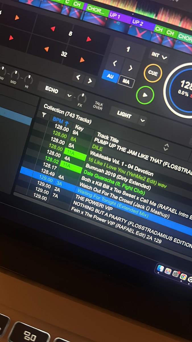 Finally decided to clean out my rekordbox library and it’s crazy to see how many songs I have that I have never played even once. Started at 900 songs. Let’s see what we end with.