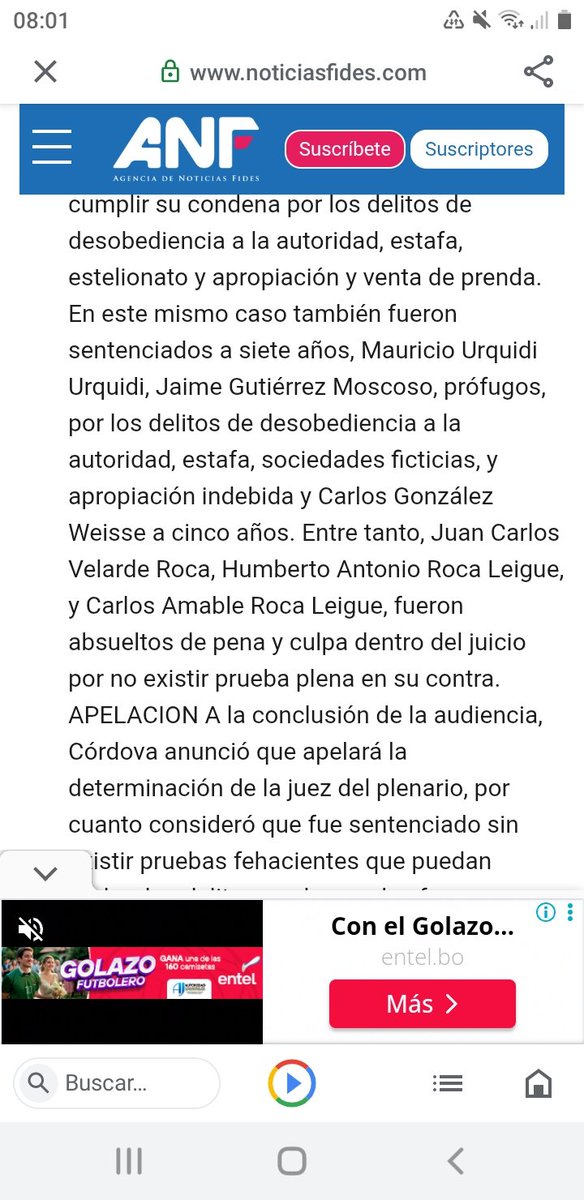 JOSE_STEFANBASS's tweet image. Y sí, el suegro de @Rodrigo_PazP es #Profugo de la justicia, tiene una sentencia condenatoria ejecutoriada.