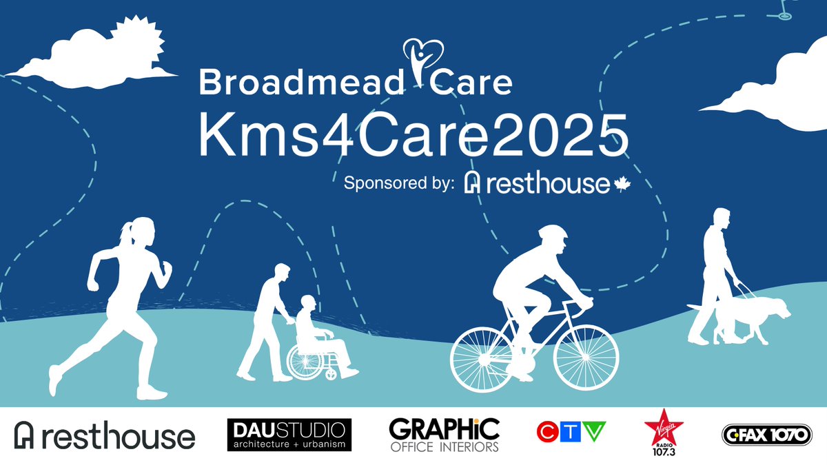 All throughout October you can help raise funds for Kms$Care 
A 35km movement challenge supporting <a href="/BroadmeadCare/">Broadmead Care</a> 

Raise funds for medical-grade beds and make a real difference in the lives of people in long-term care