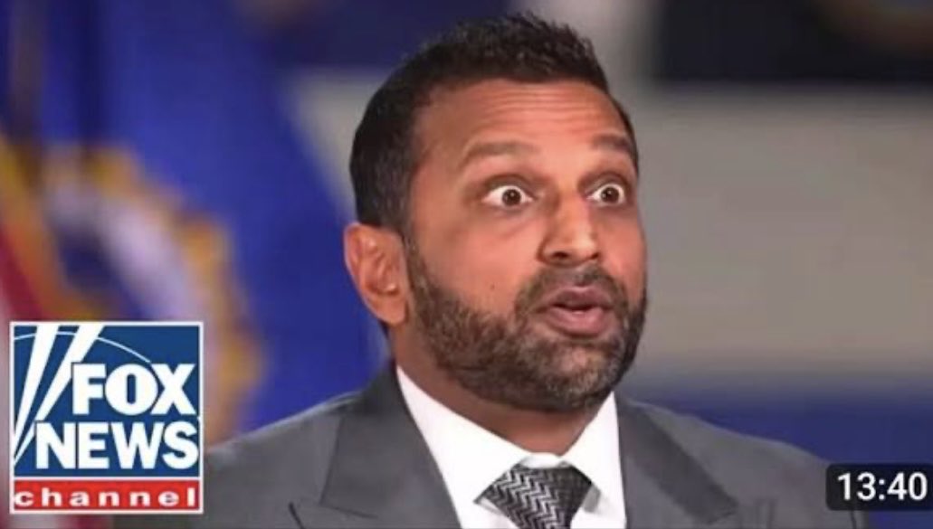 MeattheNole's tweet photo. @FBIDirectorKash Dummy this Trump Administration is actually using the government against the American people https://t.co/pZbQQhXfvp