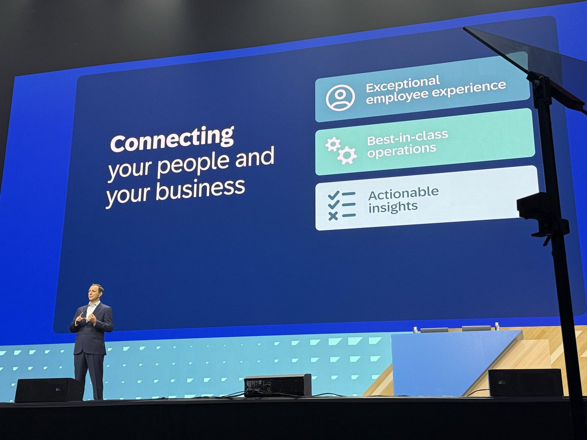 btinder's tweet image. @SAP SuccessFactors: AI as a worker ‘toolmate’ v. replacement. 12 new AI agents coming and a Workforce Knowledge Network to integrate expert research into daily decisions. 170 production use cases catalogued by role. The focus shifts from output to impact. #sapconnect