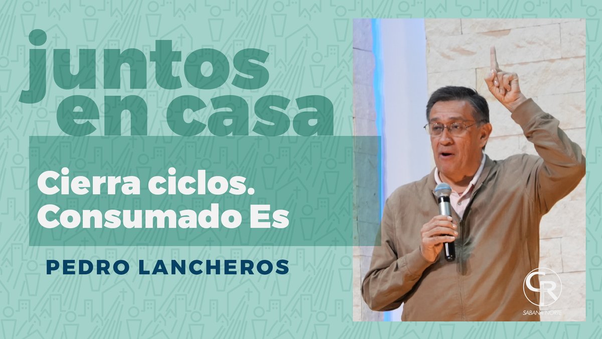 Vivimos rodeados de ciclos: académicos, laborales, familiares, espirituales. Cuando no se cierran, se convierten en cadenas; cuando se cierran en Cristo, abren puertas.

#JuntosEnCasa Miércoles 7 PM con nuestro diácono Pedro Lancheros
🔴 youtube.com/live/E34YMImzn…

#FelizMiércoles