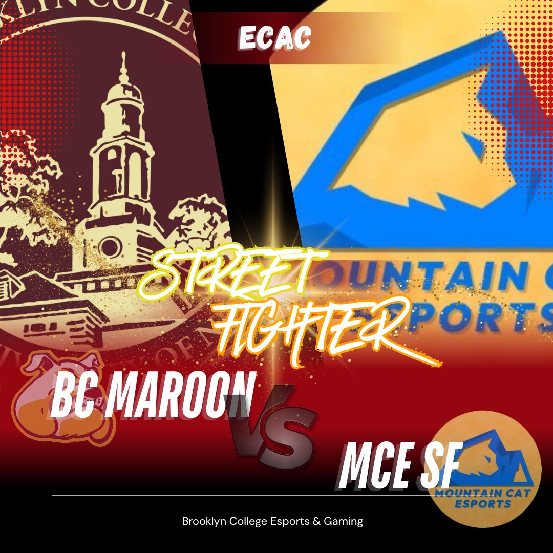 Tonight we have matches in Valorant &amp; Street Fighter 6‼️

Valorant:
BC Maroon vs Fisher
BC Gold vs KU-NPR

SF6:
BC Maroon vs MCE SF