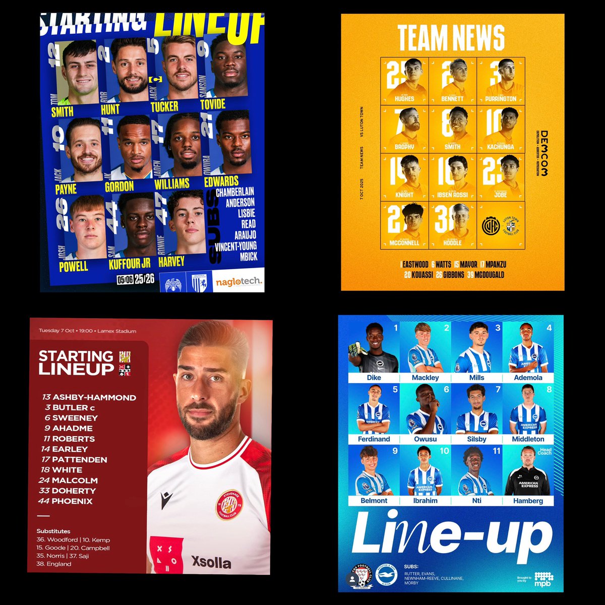 Little bit of a proud moment seeing lads I have coached, even if just playing a small part in their journey, seeing them on the bench or starting is brilliant to see. 

#coaching #proud #development #learning
