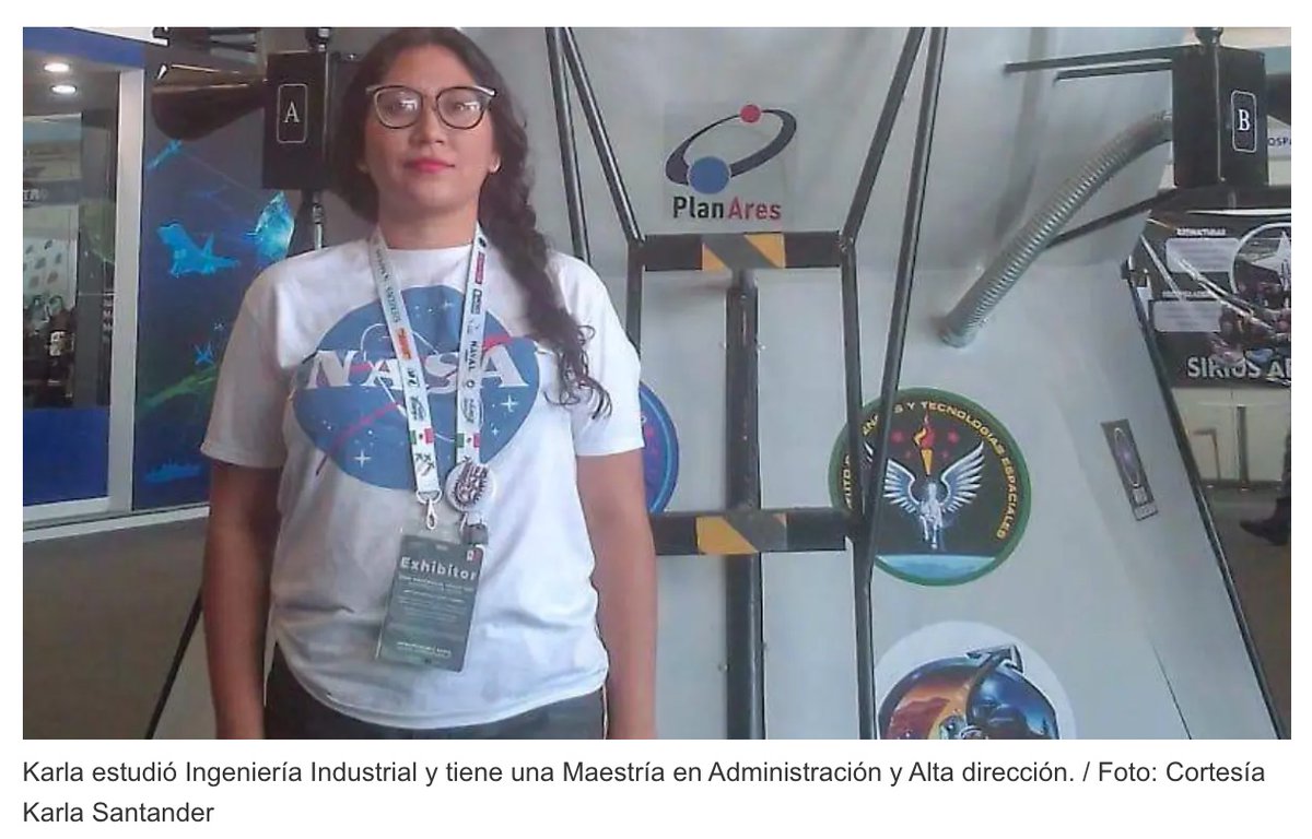 SPACELULU7's tweet photo. 🌎 4 | El talento regional importa.
La ingeniera Karla Santander (@AstroKSantander ), de Tabasco 🇲🇽, líder local de #NASASpaceApps Campeche y astronauta análoga (UFRN/Habitat Marte, Brasil), prueba que la innovación también despega desde las regiones.
Ella visibiliza el camino para más talento.
@Gobdetabasco @TabascoJavier @UCSCampeche @AEM_mx
#MujeresEnElEspacio #STEM #CosmoEquidad #GenderTuesday