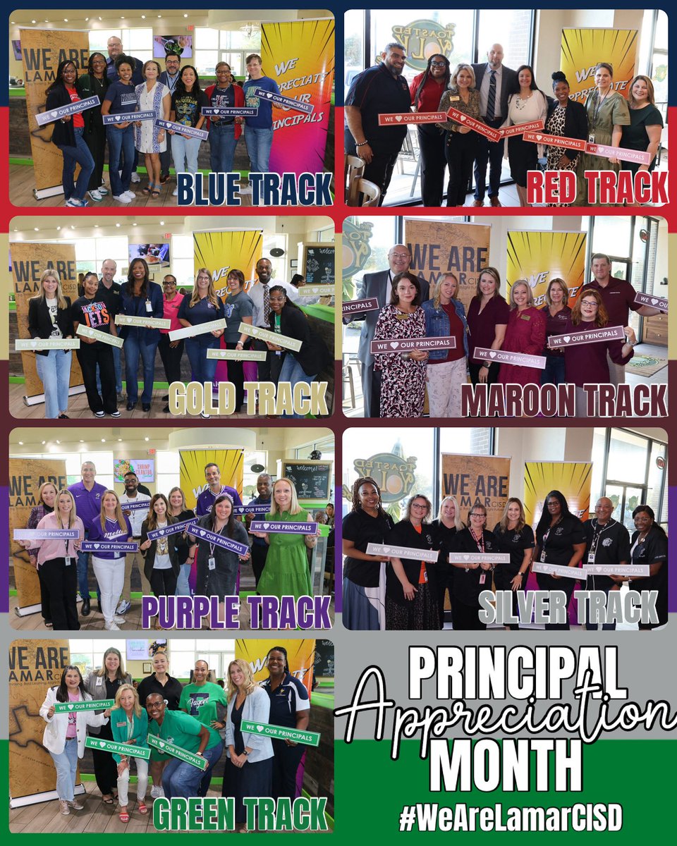 lcisdCommRel's tweet image. Happy Principal Appreciation Month! Join us in celebrating our incredible school LEADers at Lamar CISD who inspire, guide, and empower our students every day! Your dedication and passion make a lasting impact in our community. Thank you for all that you do! #WeAreLamarCISD