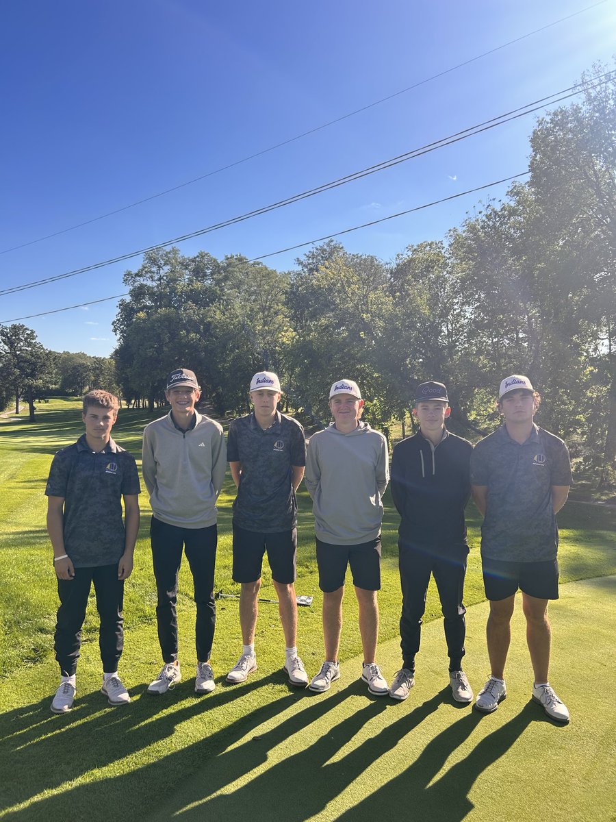 Indianola falls just short of a team berth to the state golf championship with a team score of 316:

Stockberger 75 (qualifies for state individually) 
Buchanan 78
Burgin 80
Gorder 83
Nailor 87
Tupper 89

Congrats boys on an incredible season!