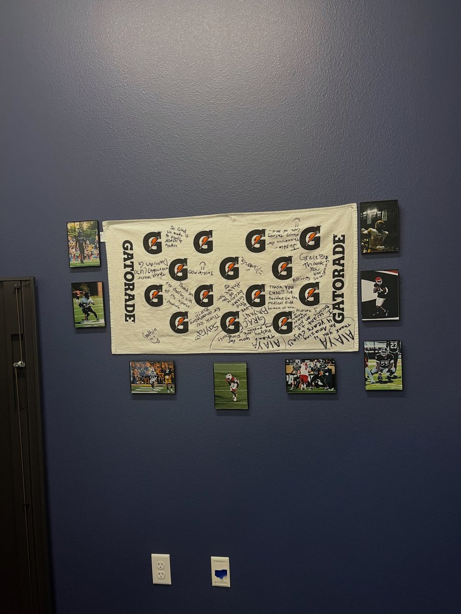 I want to have a wall with all the students that have gone on to the next level with me.  I need help with this.  If I was part of your journey to the next level, please DM me a picture that i can put up.  I don’t care if it is on the field, court, track or in the medical field.