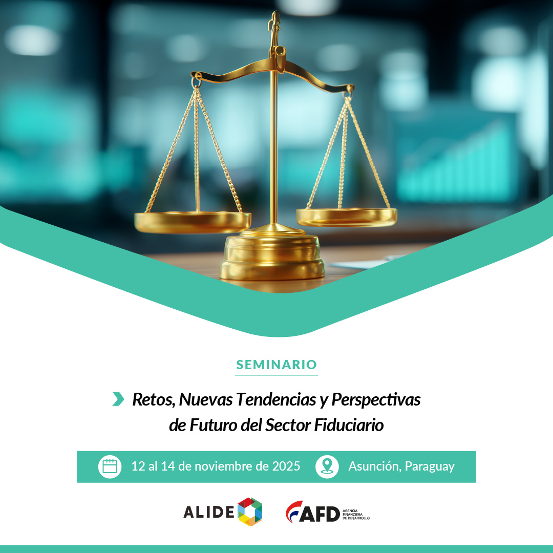_ALIDE_'s tweet image. 📢 #CapacitaciónALIDE | ¡Nuevo seminario internacional! 🌎 Participa en el Seminario ALIDE – @afd_py 🇵🇾 sobre retos y tendencias del sector fiduciario y su rol en el desarrollo sostenible 🌱🤝.
📅 12–14 nov 2025 | ⏳ Hasta 5 nov
👉 t.ly/CwvUs