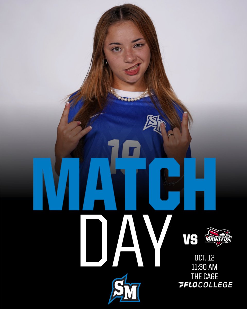CSUSM_WSoc's tweet image. CSUSM will cap off the weekend by facing Cal State East Bay in an 11:30 a.m. match at The Cage. #BleedBlue
📊 sidearmstats.com/csusm/wsoc/
📺 ($) flosports.link/4kAb7Mp
🎟️ csusmcougars.com/tickets