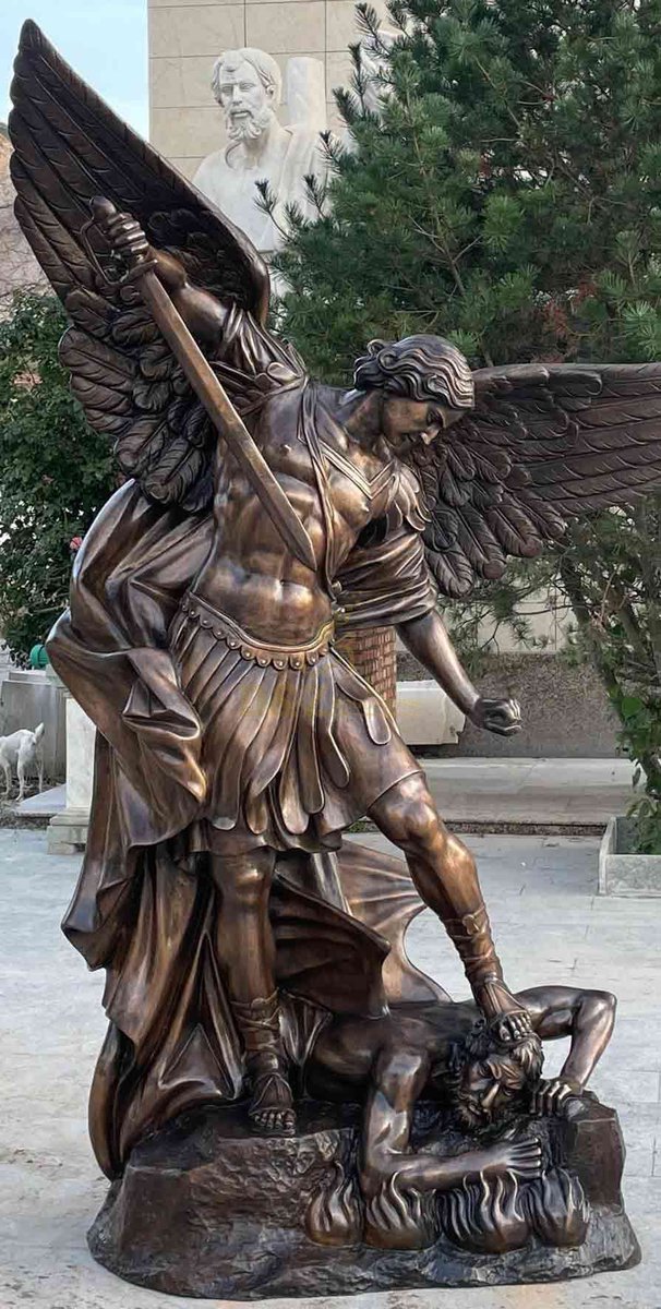 PrayTheRosary12's tweet image. St. Michael the Archangel, defend us in battle