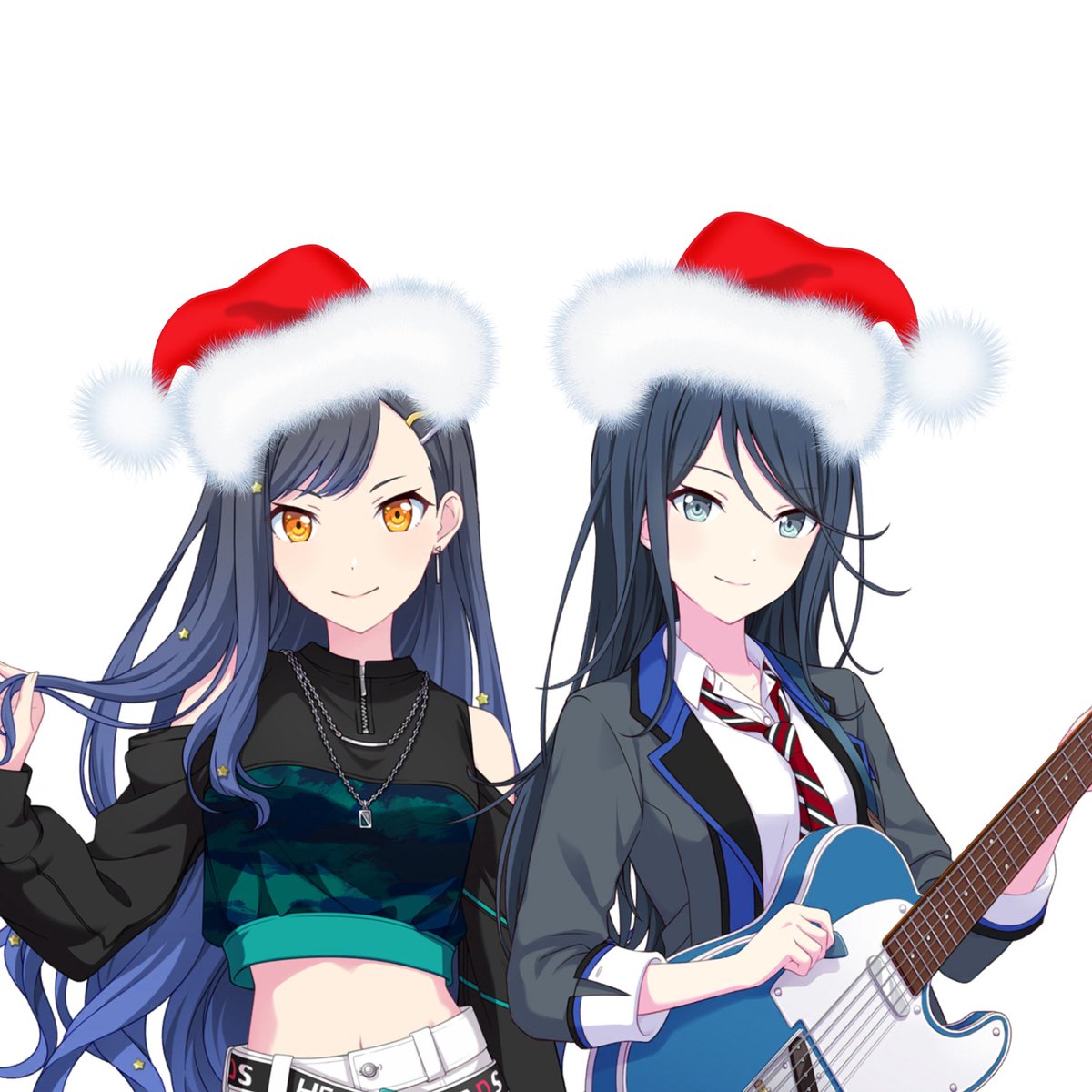 SHIRAISHIMACHI's tweet photo. I desperately need a christmas mixed event where Ichika and An talks about Santa Claus https://t.co/lUscOEHAKO