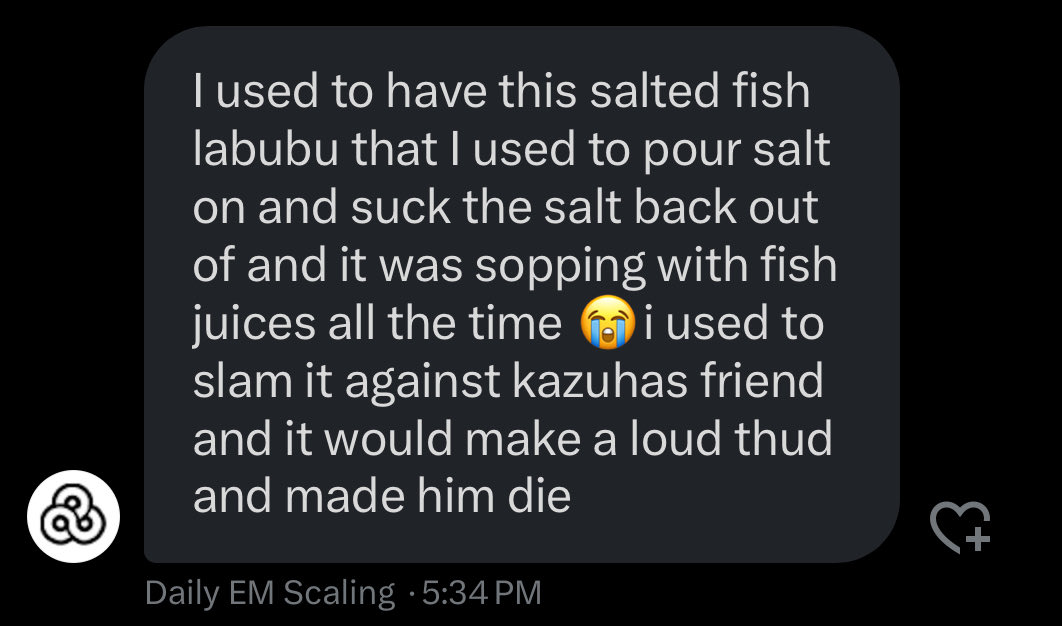 DailySaltFish's tweet image. right