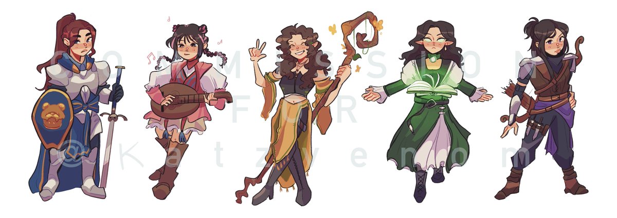 commission for <a href="/katzvenom/">ʚ ally ɞ</a> 🫶

"there was once a legendary party of 5 girls..."
#엔제이지 #NJZ #MHDHH #NJZINE