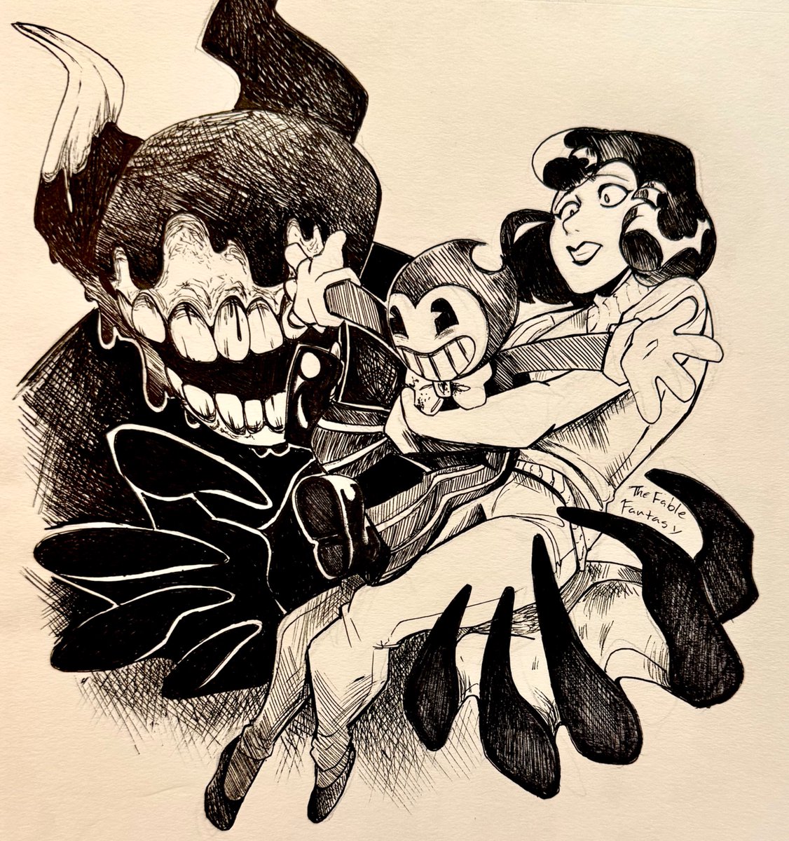 Been a while.

Bendy and Audrey, because I can.

#BENDY #BATIM
