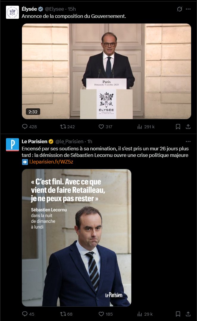Quand le capitaine de navire n'a même pas le courage d'essayer, sa place en politique ne mérite pas d'exister, le challenge est énorme et le pays a besoin de personnes fortes........ pas d'un carriériste opportuniste <a href="/SebLecornu/">Sébastien Lecornu</a>
#dissolution #Premierministre #France