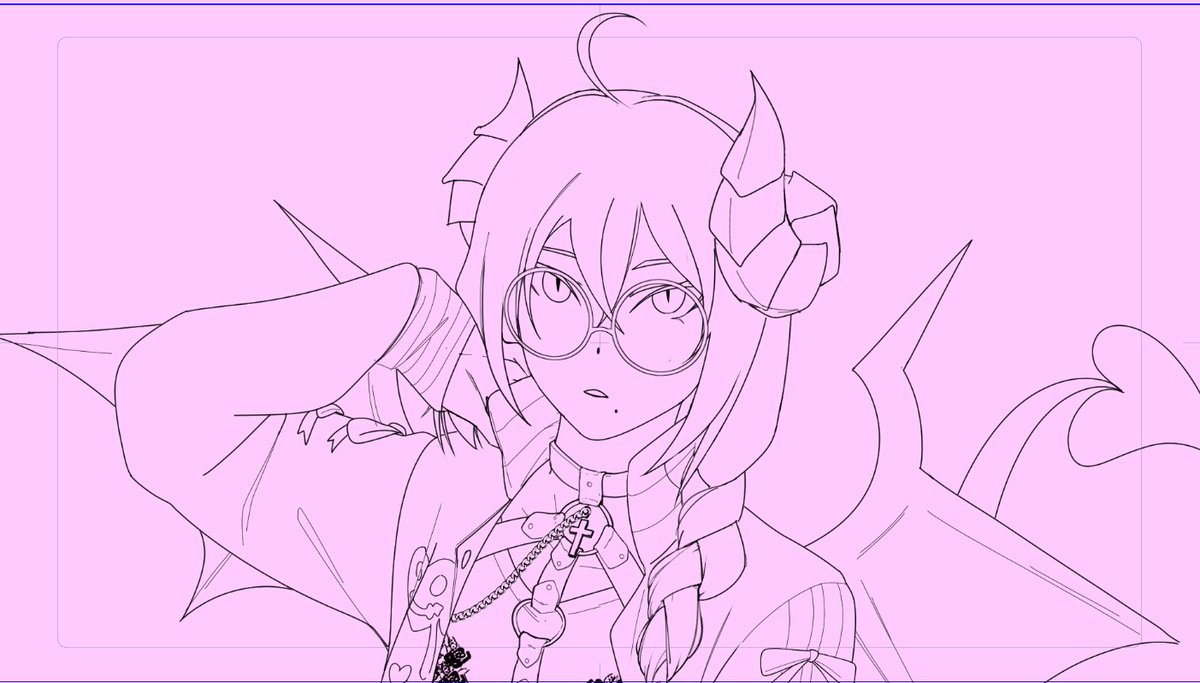 ikro_sn's tweet image. look this cute succubus 🥺 
@/VT_Faye