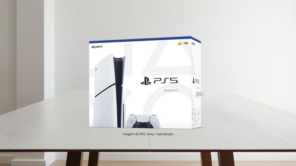 notebookdm's tweet photo. PS5 Slim Branco: Potência Compacta! 🚀

Resumo: O PlayStation 5 Slim Disk 1TB Branco redefine o game! Mais leve, SSD 1TB, drive de disco e DualSense. Sua experiência gamer evoluiu. #PS5Slim #PlayStation5 #Gamer

https://t.co/iFKfgRPxTp https://t.co/Fz44C76rO6
