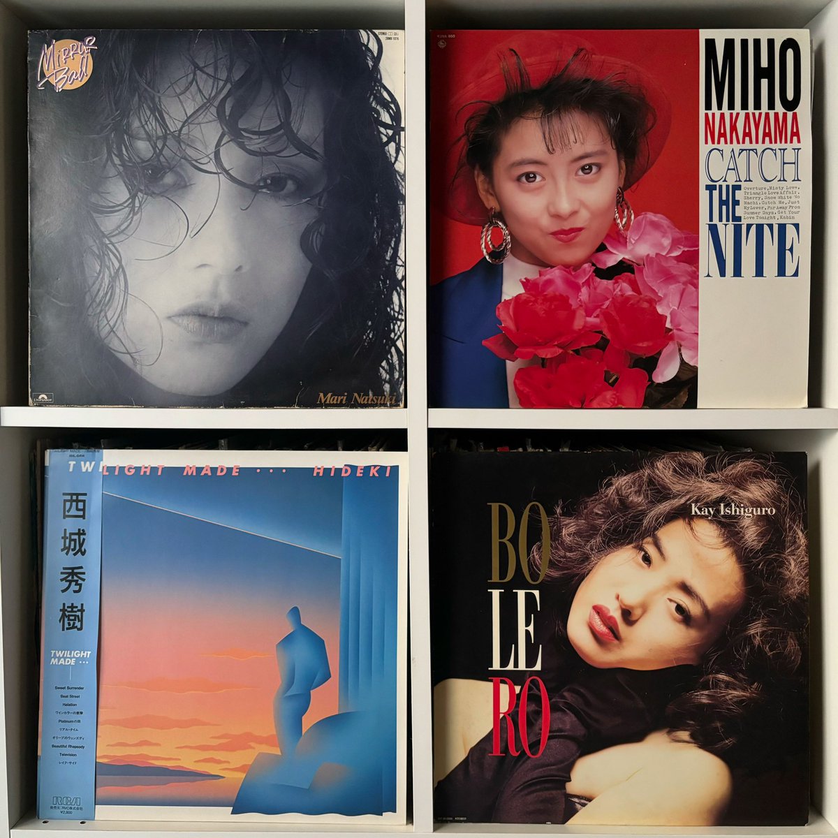 TurntableTokyo's tweet photo. Good Morning Tokyo
#夏木マリ #中山美穂 #西城秀樹 #角松敏生 #石黒ケイ #中古レコード #レコード屋 #レコードショップ #レコード店 #東京 #turntabletokyo #recordadventure #digging #usedrecords #recordshop #recordstore #tokyo #japan #dustyfingers https://t.co/XjfPBbqA93