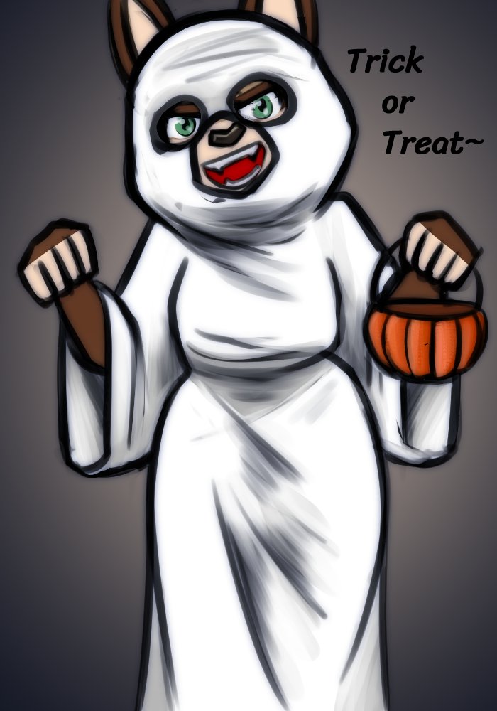 Halloween is getting closer. And Dana is ready (with some help from Dank).