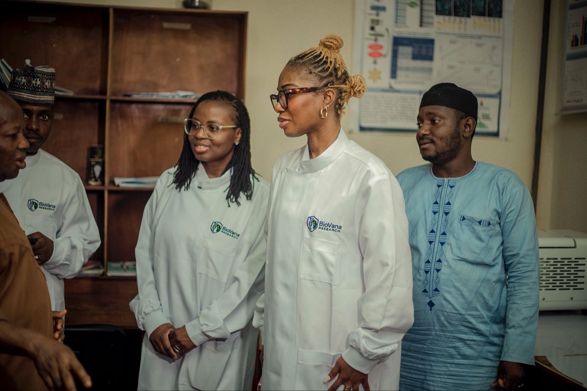BioVanaResearch's tweet photo. We’re proud to partner with @ACENTDFB, a World Bank–supported regional hub, to certify a 50,000-sample biobank — the foundation for a Center of Excellence serving West Africa. Together, we’re advancing biobanking standards and research leadership across the continent. 
#biovana https://t.co/66JSJ2WT1F