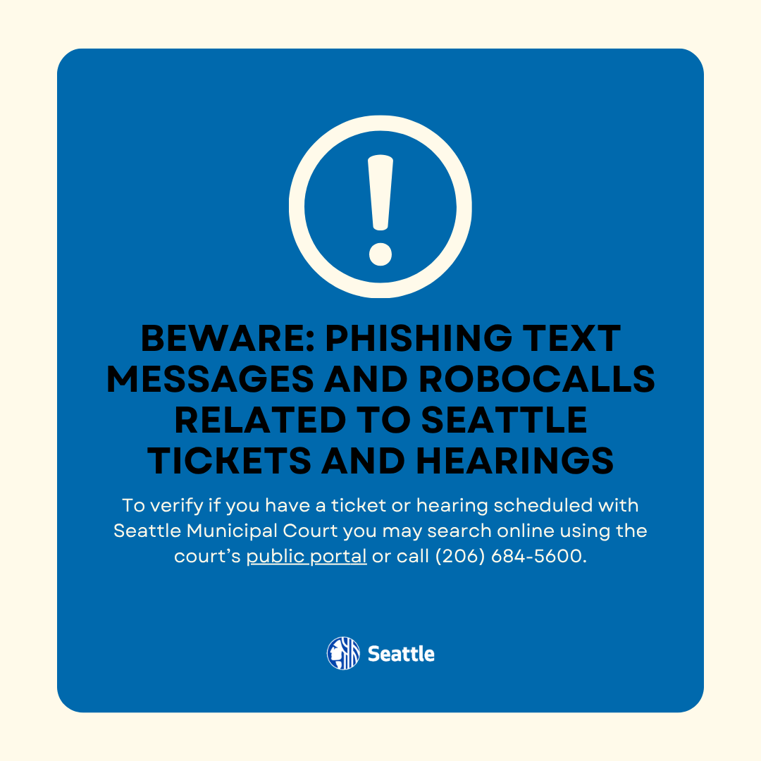 Beware phushing text graphic