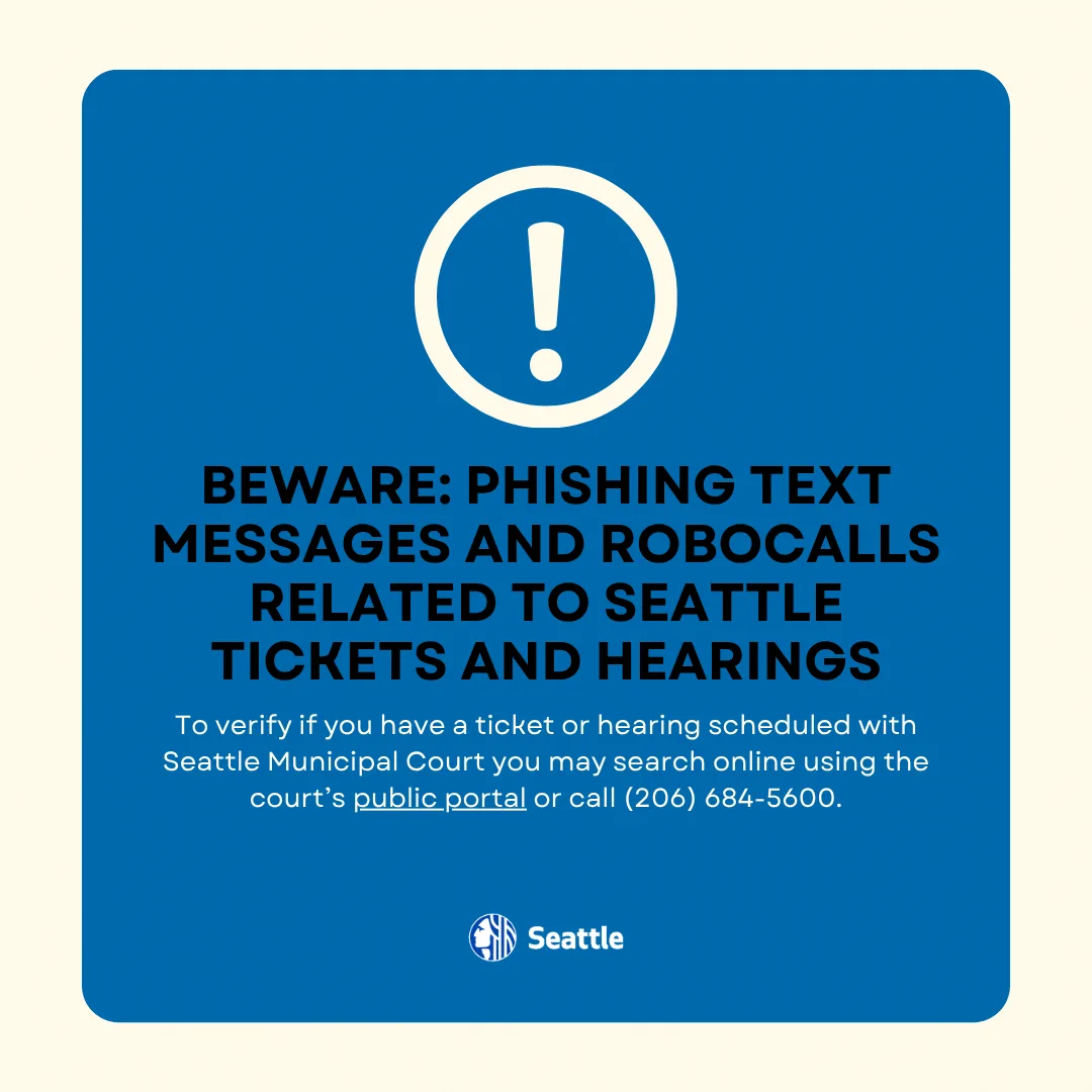 Beware phushing text graphic
