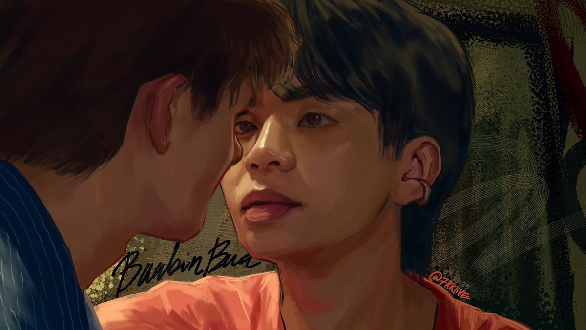 nuerssyn's tweet image. #BAABIN "yeah ive been wanting to try that”

collab with my wonderful talented soulmate @lizziedrawzz check out her amazing version! 

#GELBOYS #PJLEON #BuaBaabin
#baabinbua