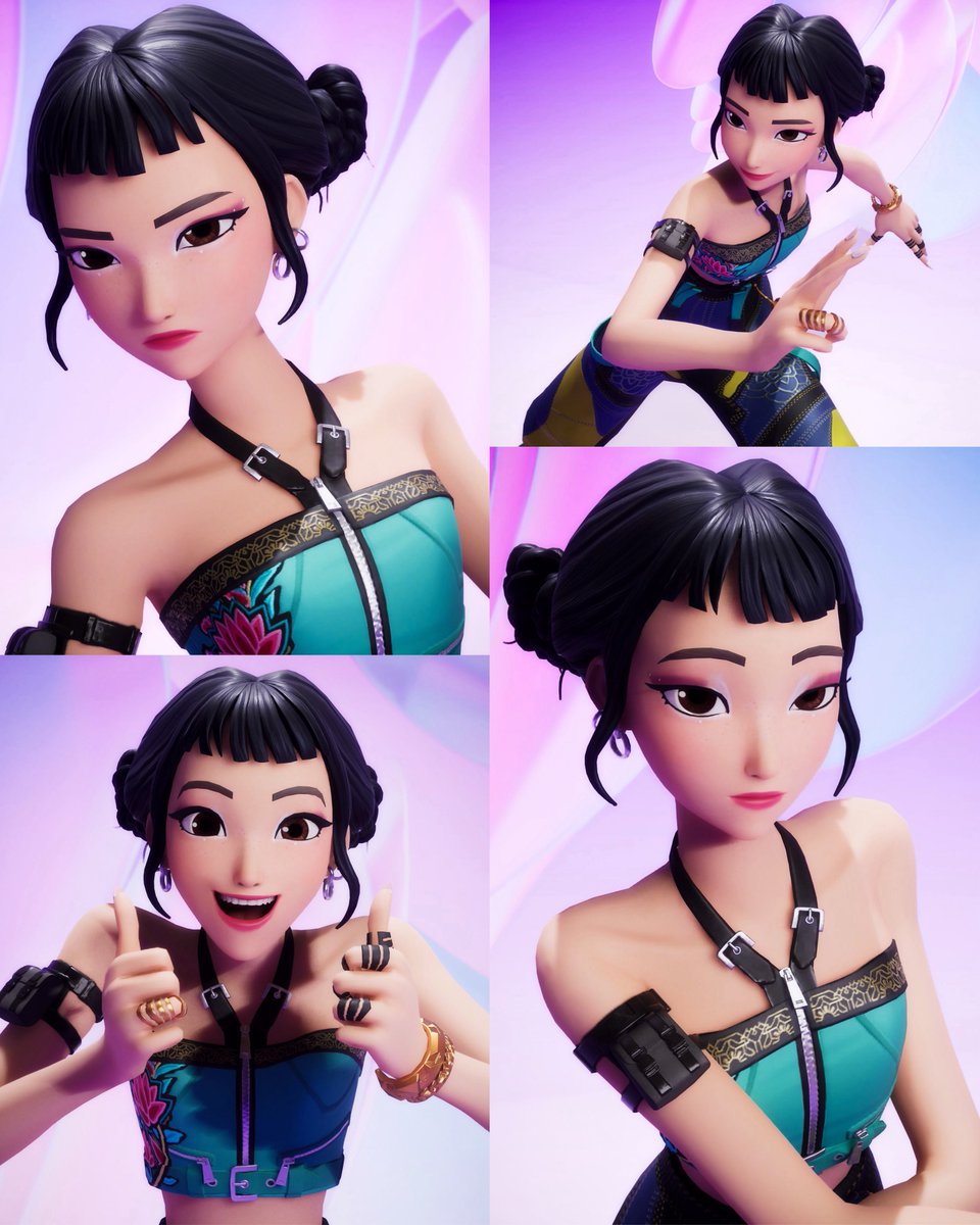 YoItsZylo's tweet image. Zoey 🩵

#KPopDemonHunters #FortniteShockNAwesome #Fortography #FortniteArt