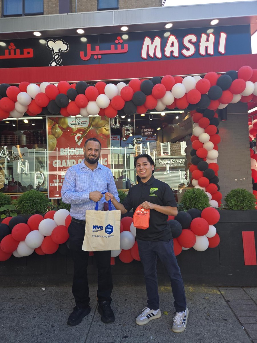 NYC_SBS's tweet image. Like thousands of New York&apos;s #smallbiz owners before him, because of our #NYCBEST team, he was able to open Sheel &amp;amp; Mashi months ahead of schedule.

Be like Ali. Take that first step and open your own #smallbiz today. 

Learn how we can help at nyc.gov/nycbest.