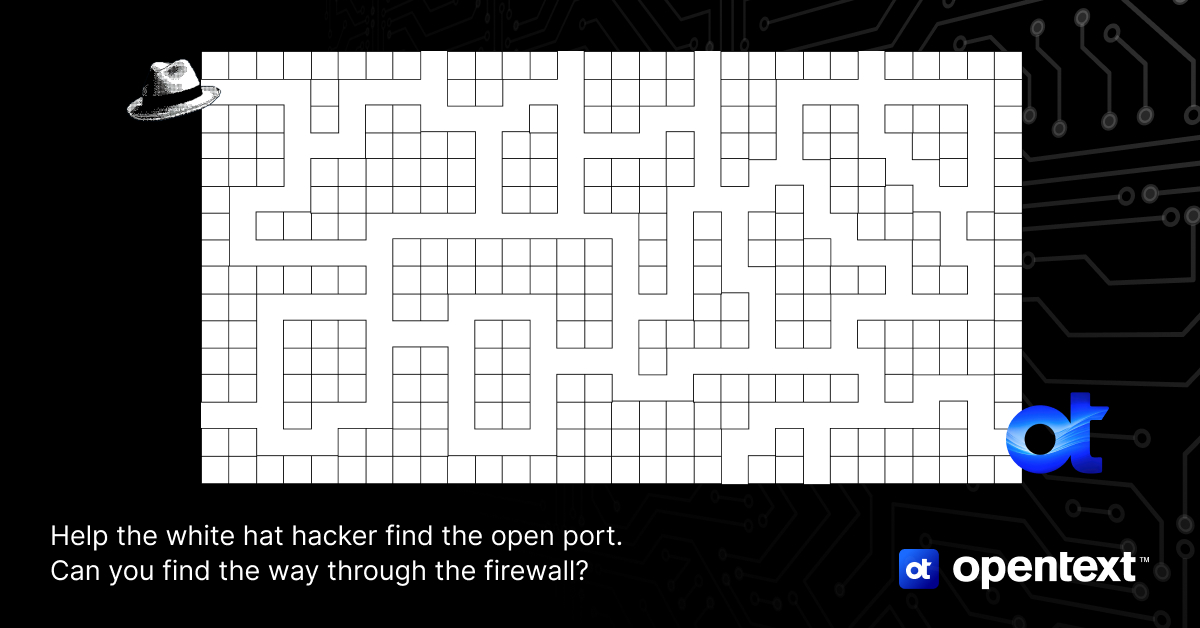 OpenTextSec's tweet image. Cybersecurity awareness can be fun!
 
We’re sharing a new puzzle every Tuesday in October. Join in on the fun challenges this #CybersecurityAwarenessMonth. Learn more here: bit.ly/46QJU3i
 
#SecureOurWorld
