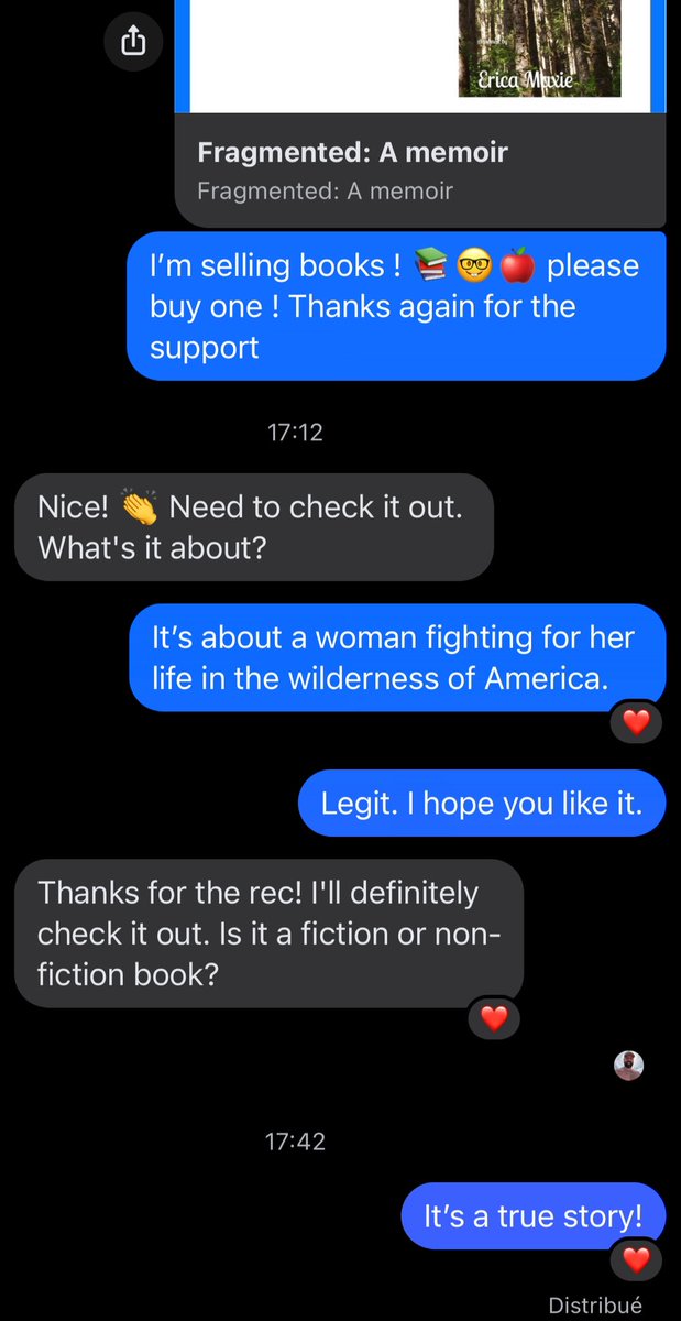 ResilienceElite's tweet image. It’s about a woman fighting for her life in the wilderness of America. True story. 🥹📚🤓🍎 💐#Fragmented