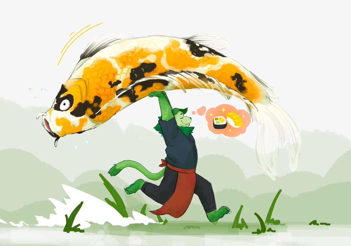 Little plant critter, very tiny, up to no good <a href="/fliptrych/">Flip! 🌱</a>