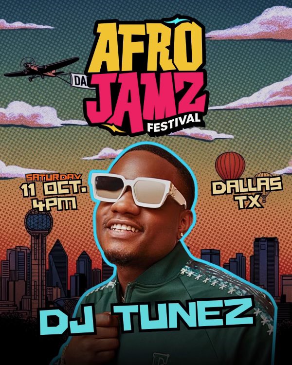 DALLAS! 🇺🇸 #AfroJamzFest 2025! 🔥