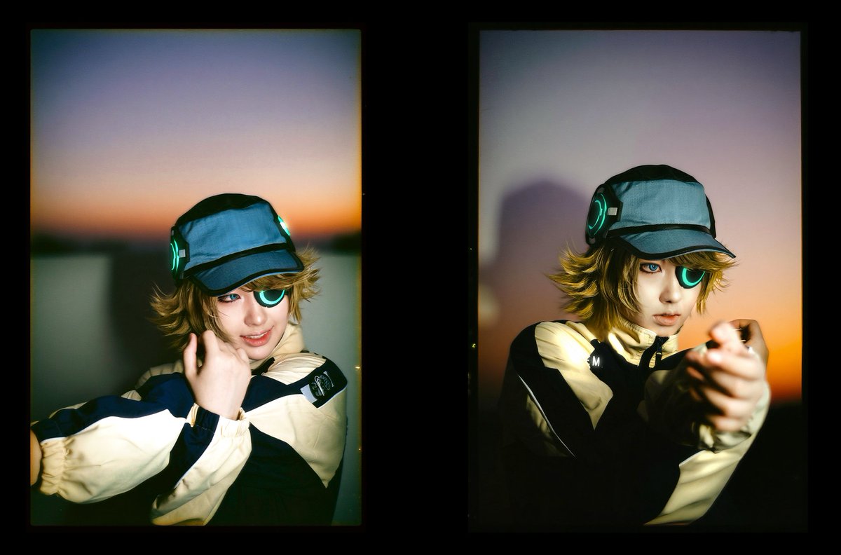 Akanesi17's tweet image. #アクダマドライブ #ハッカー #hacker #全员恶玉 #akudama #akudama_drive #cos #cosplay 
【恶玉5周年24h】
上一棒：@nian94177 下一棒：@小阑
Today is Tennis Hacker🎾
